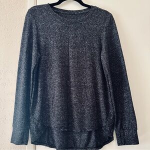 Cuddl Duds Sweater, Medium, Black , Soft